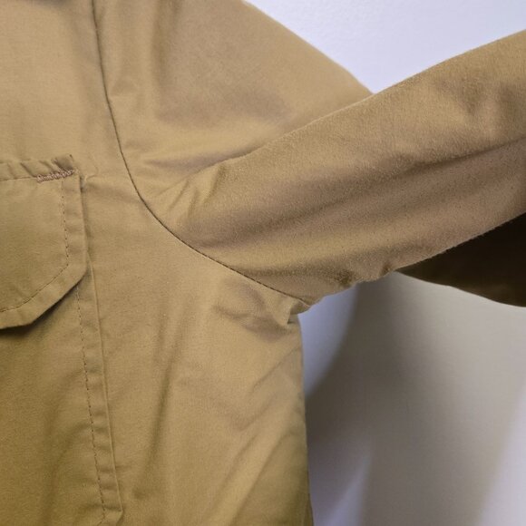 Vintage Men's M Tall Brown Insulated Barn Work Coat Field Jacket Pockets & 3M Th - Picture 10 of 16